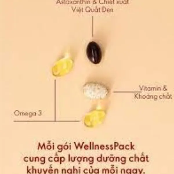 Thực phẩm bảo vệ sức khỏe chống lão hóa, tăng đề kháng cho nữ WELLOSOPHY Wellness Pack Woman 38838