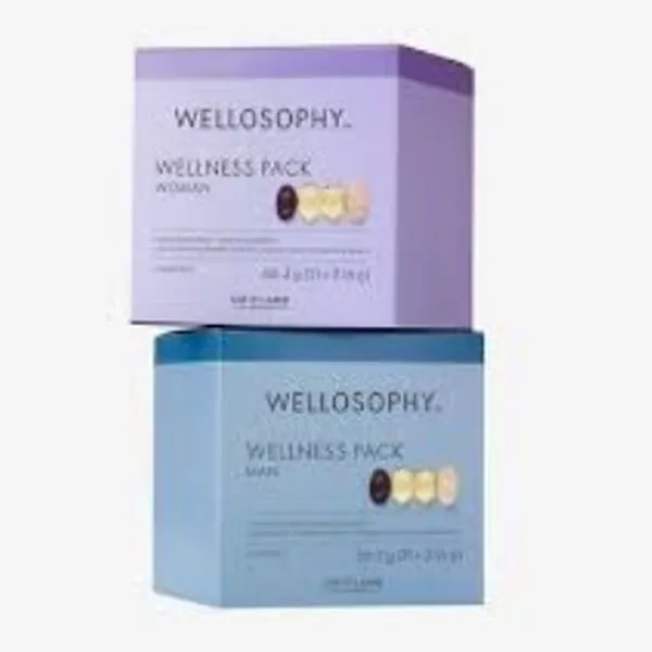 Thực phẩm bảo vệ sức khỏe chống lão hóa, tăng đề kháng cho nữ WELLOSOPHY Wellness Pack Woman 38838