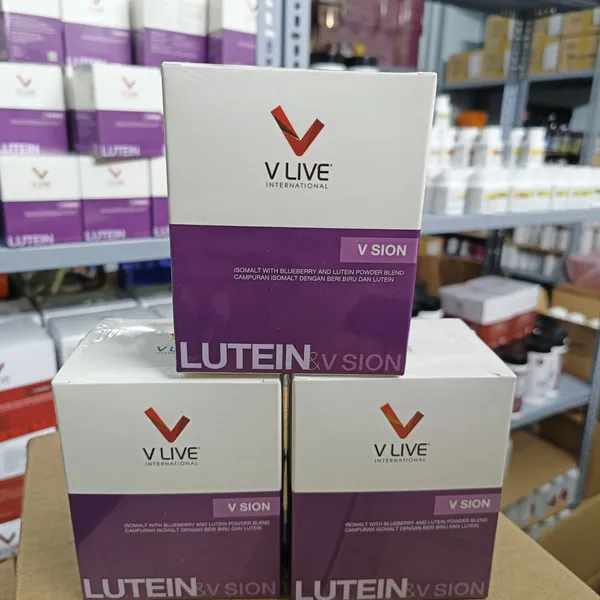 Vsion Lutein Vline Malaysia Tăng Cường Thị Lực, Giảm Mỏi Mắt 28 gói x 2g