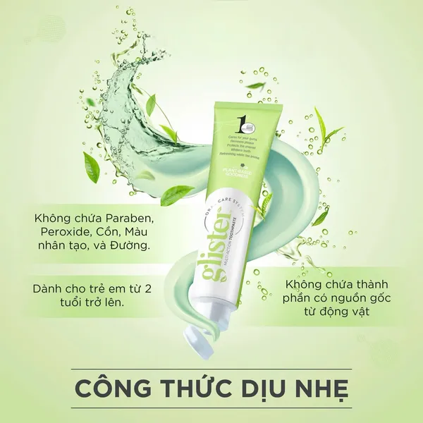 Kem đánh răng trà trắng đa năng Glister từ Mỹ 110729