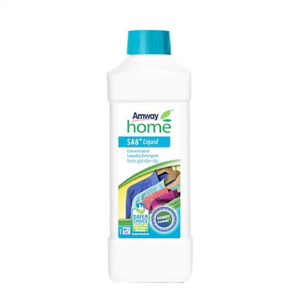 Nước giặt SA8 Amway 112532 không dùng nước xả vải & bảo vệ mội trường