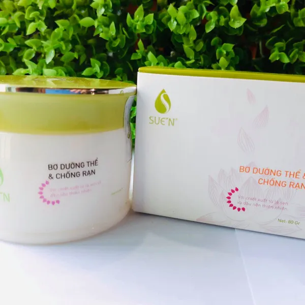 Bơ dưỡng thể collagen & chống rạn da Suen