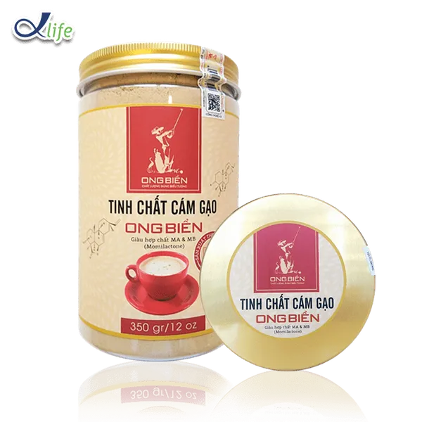 Combo 2 Tinh Chất Cám Gạo Ong Biển 350g/Hộp Làm Đẹp, Tốt Cho Sức Khỏe