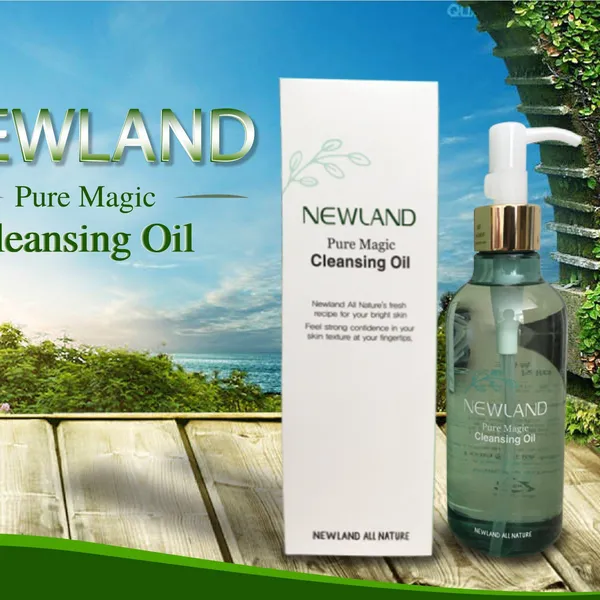 Dầu Tẩy Trang NewLand Từ Thiên Nhiên Hàn Quốc Pure Magic Cleansing Oil 240ml