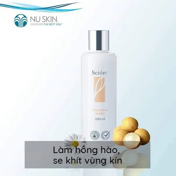 Dung dịch vệ sinh phụ nữ Scion Feminine Wash Nuskin - làm hồng se khít từ Mỹ 53003948