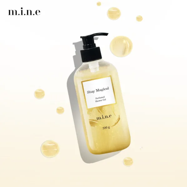 Gel Tắm Nước Hoa Nữ MINE Stay Magical 500g Hương Hoa Cỏ Dưỡng Da Mềm Mịn