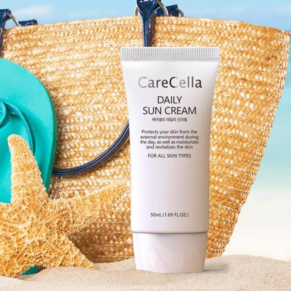 Kem Chống Nắng Dưỡng Da, Nâng Tone Da Hàn Quốc CareCella Daily Sun Cream SPF50++ 50ml
