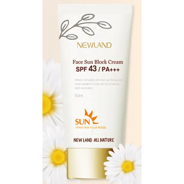 Kem Chống Nắng Toàn Thân Newland 100ml SPF 50+/PA +++ Hàn Quốc Body Sun Block Cream