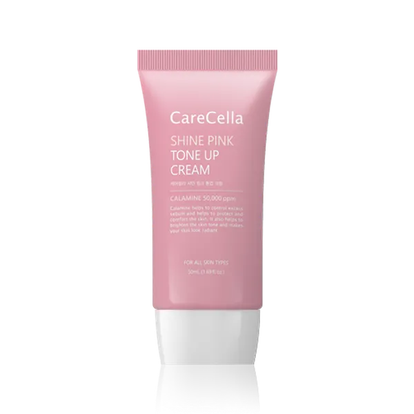 Kem Nâng Tông Da Sáng Hồng, Giảm Nhăn CareCalla Shine Pink 50ml Gcoop Hàn Quốc