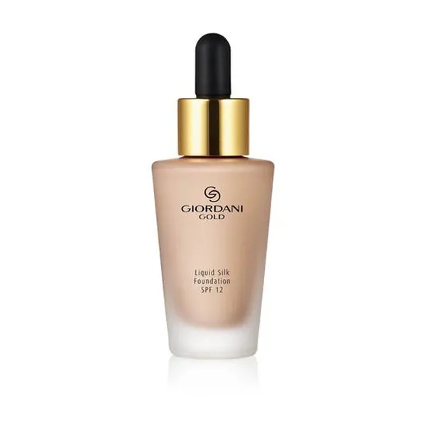 Kem nền Oriflame 32921 - Light Invory Giordani Gold Liquid Silk Foundation SPF 12