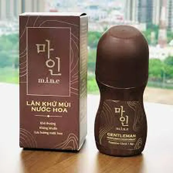 Lăn Khử Mùi Nam Hương Nước Hoa Mine Hàn Quốc Kháng Khuẩn 50ml