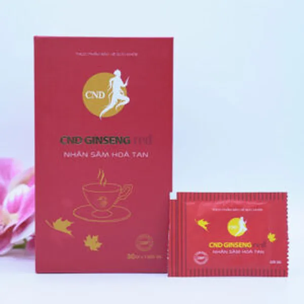 Nhân Sâm Hoà Tan CND GINSENG Red, Nguyên Liệu Nhân Sâm Canada