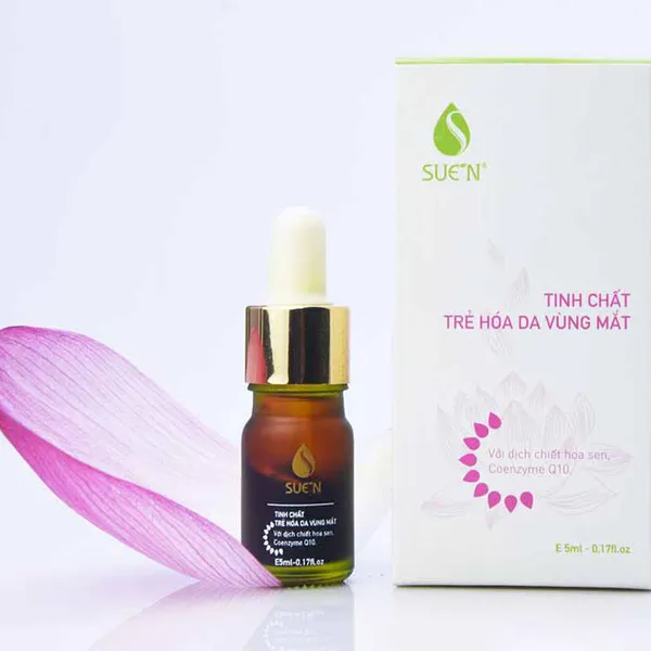 Serum dưỡng mắt - Tinh chất trẻ hóa vùng da mắt Suen từ hoa sen