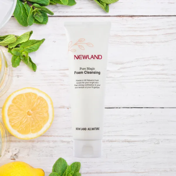 Sữa rửa mặt Newland 180ml Pure Magic từ thiên nhiên Hàn Quốc