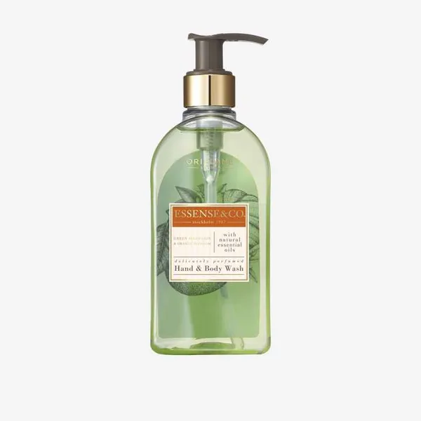 Sữa tắm & rửa tay Oriflame tinh dầu quýt xanh & hoa cam tươi Essense&Co 35833 300ml