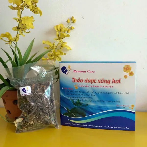 Thảo dược xông hơi giảm cân và dưỡng da sáng mịn