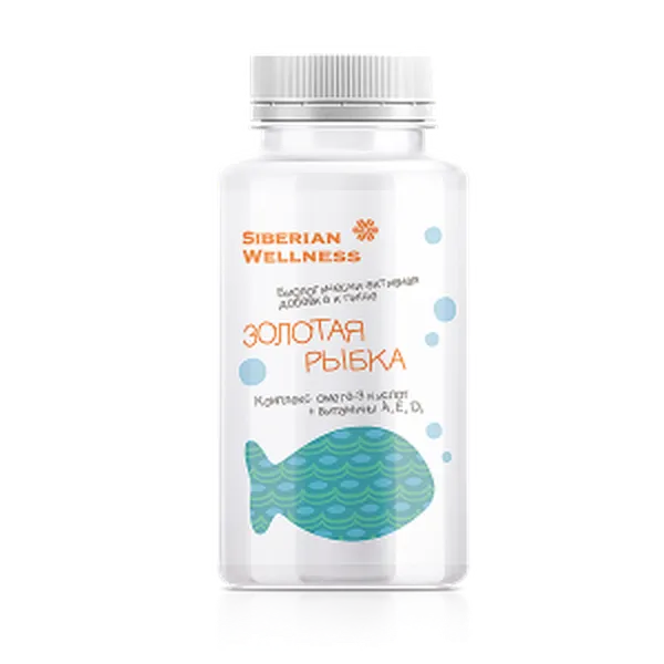 Viên uống nang mềm Omega3 trẻ em VITAMAMA hỗ trợ mắt, trí não 500126 Siberian từ Nga