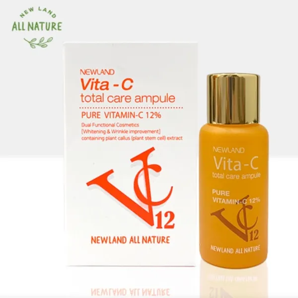 Tinh Chất Cô Đặc Vita-C 12% Newland 10ml Trắng Sáng, Săn Chắc Da Nhập Hàn Quốc