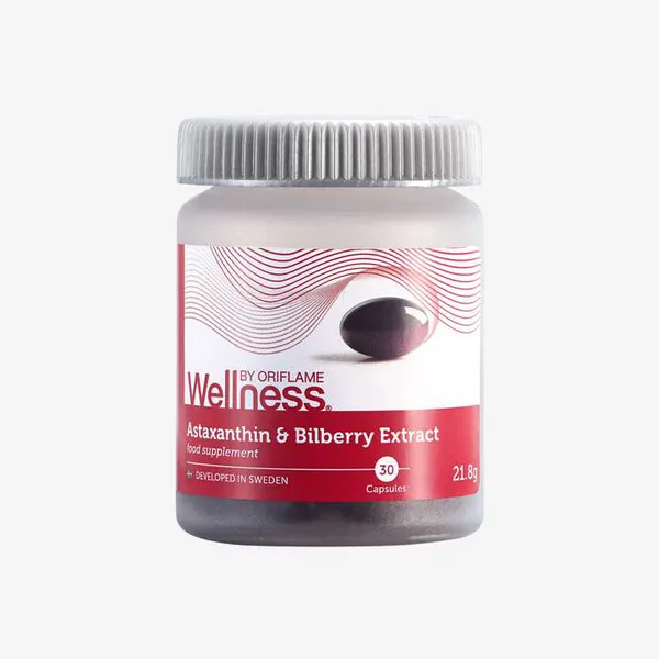 Viên uống chống lão hóa Oriflame tảo nâu Astaxanthin và việt quất 29688
