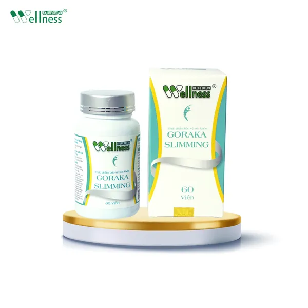 Viên Uống Giảm Mỡ Goraka Slimming Từ Quả Bứa & Khoai Nưa 60 Viên