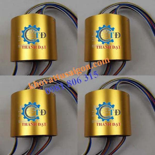 Cổ góp điện hộp kín 10 pha trục 20 mm