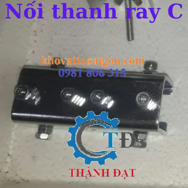 Nối thanh ray C cầu trục