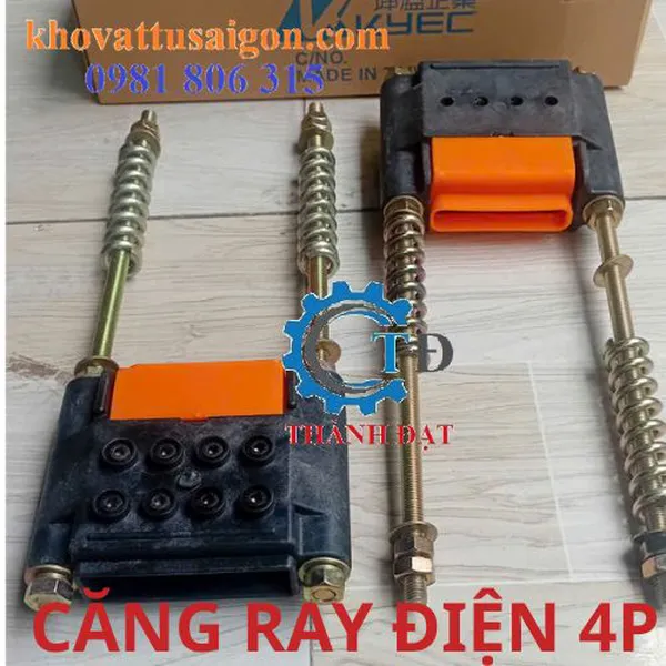 Căng ray điện an toàn cầu trục 4P
