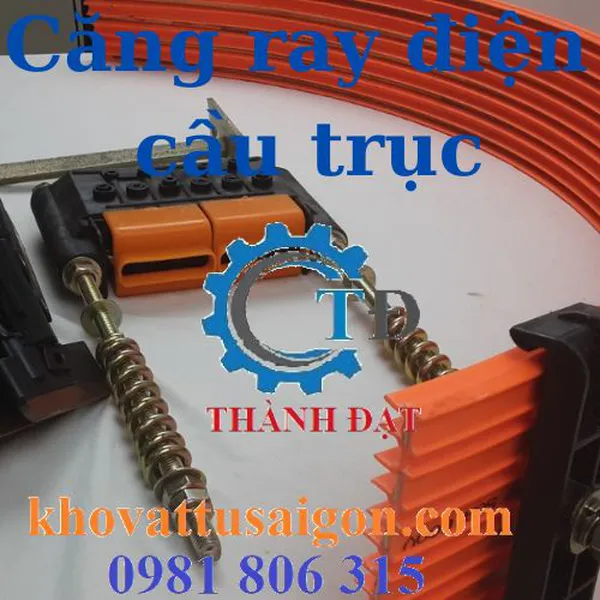 Căng ray dẫn điện cầu trục
