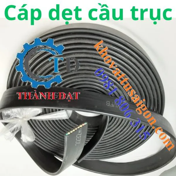 Cáp dẹp cầu trục 3Cx6 + 6Cx1.5