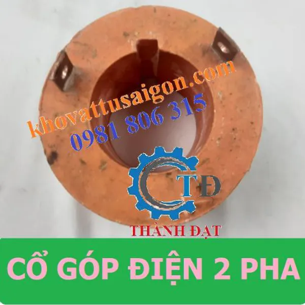 Cổ góp điện 2 pha
