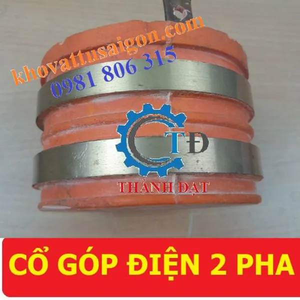 Cổ góp điện 2 pha