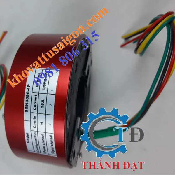 Cổ góp điện 4 pha hộp kín SRH3899-4P