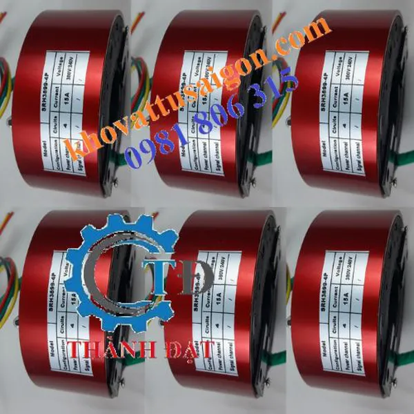 Cổ góp điện 4 pha hộp kín SRH3899-4P