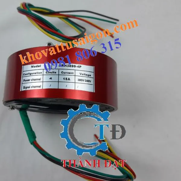 Cổ góp điện 4 pha hộp kín SRH3899-4P