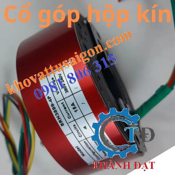 Cổ góp điện 4 pha hộp kín SRH3899-4P