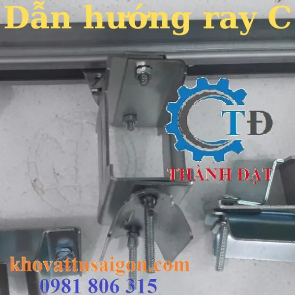 Dẫn hướng ray C cầu trục