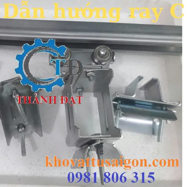 Dẫn hướng ray C cầu trục