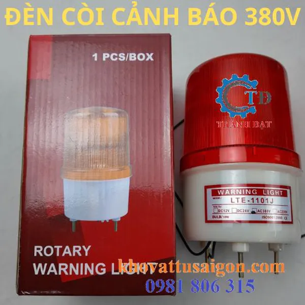 Đèn còi cảnh báo cầu trục 380V