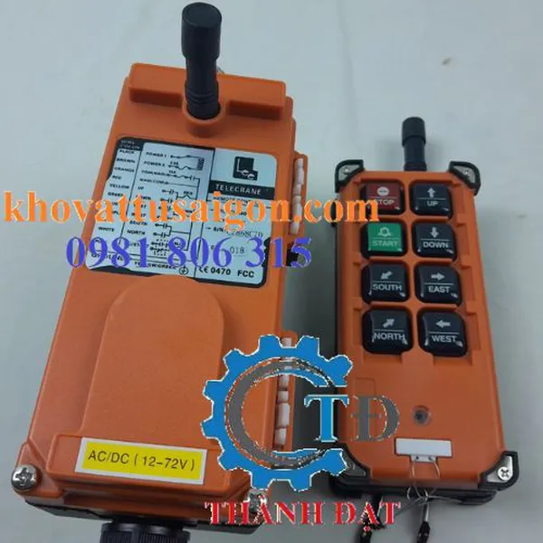 Đều khiển từ xa 8 nút F21 Telecrane
