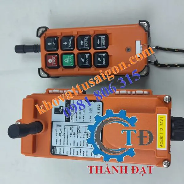 Bộ điều khiển cẩu trục từ xa F21-E1B 380V/220V/50Hz