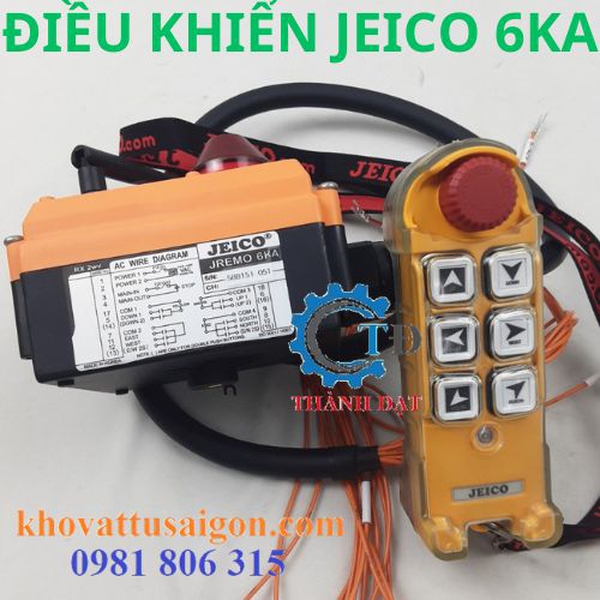 Điều khiển từ xa Jeico 6KA Hàn Quốc