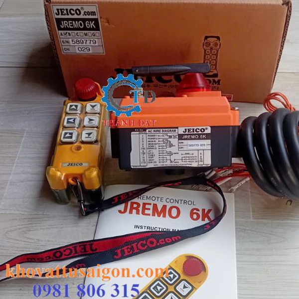 Điều khiển từ xa Jeico 6KA Hàn Quốc