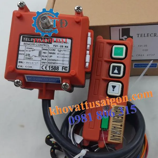 Điều khiển từ xa F21-2S 220V - 380V