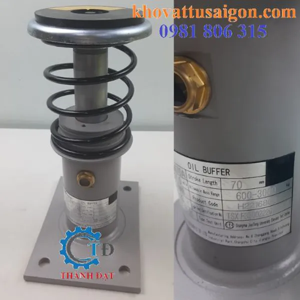 Bộ đệm an toàn cabin thủy lực 1m/s