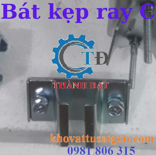 Bát kẹp ray C cầu trục