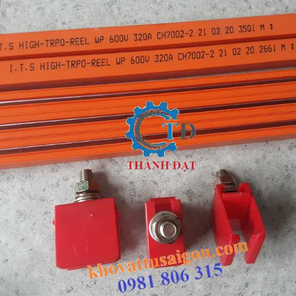 Kẹp treo ray điện an toàn 1P 320A