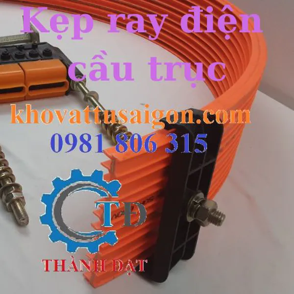 Kẹp treo ray điện cầu trục