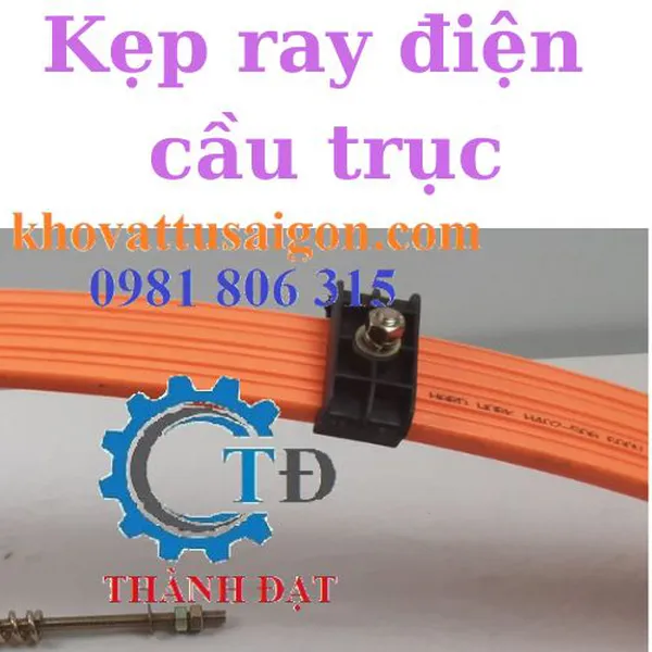 Kẹp treo ray điện cầu trục