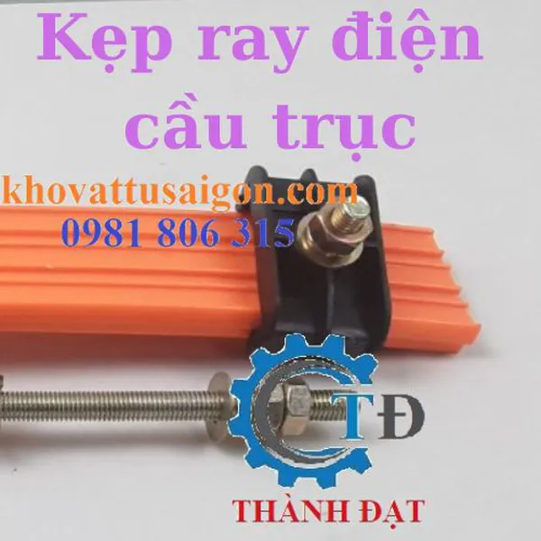 Kẹp treo ray điện cầu trục
