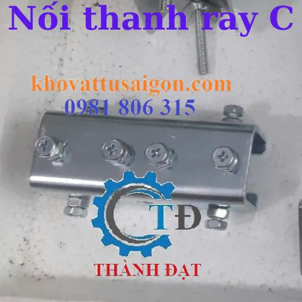 Nối thanh ray C cầu trục